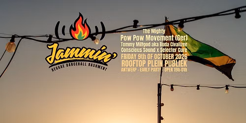 Jammin' (early) ft. Pow Pow Movement (Ger) @ Rooftop Plein Publiek