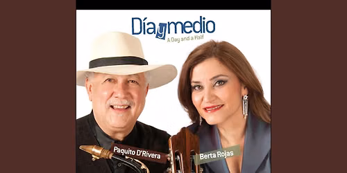 Berta Rojas and Paquito DRivera at Herbst Theatre