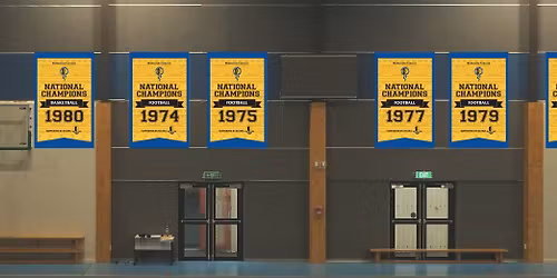 RCOBA Banner Project - Football National Titles Unveiling