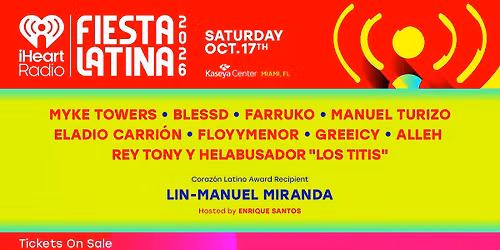 iHeartRadio Fiesta Latina: Myke Towers BLESSD Farruko & Manuel Turizo