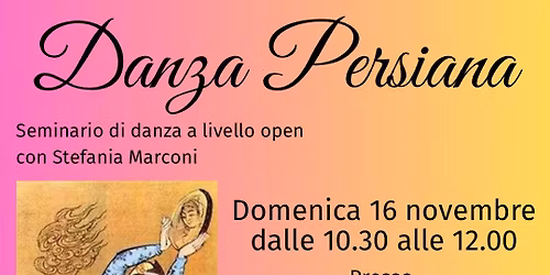 Danza Persiana a Vicenza