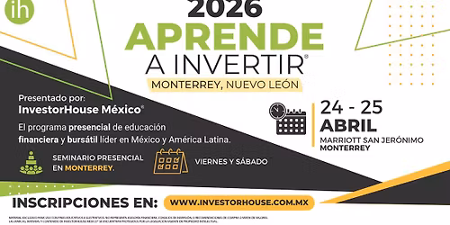 Monterrey - Curso: Aprende a Invertir en la Bolsa
