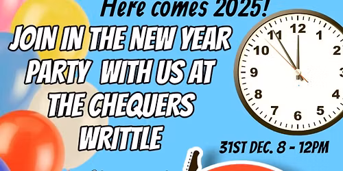 New Year's Eve Celebration at Chequers Pub