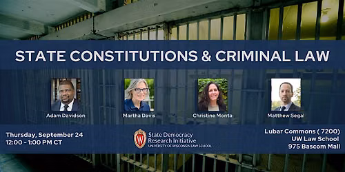 State Constitutions & Criminal Law