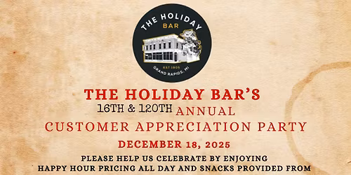 Customer Appreciation Party