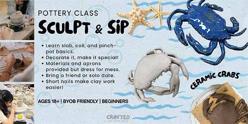 Sculpture for Beginners- 4 Week Session