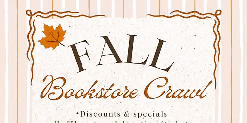 Fall Bookstore Crawl