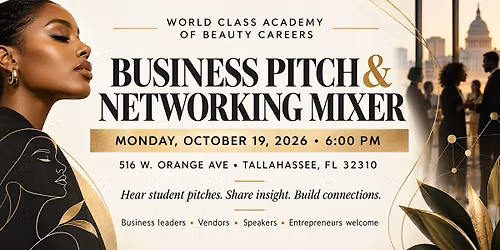 WCAB BUSINESS PITCH & NETWORK MIXER
