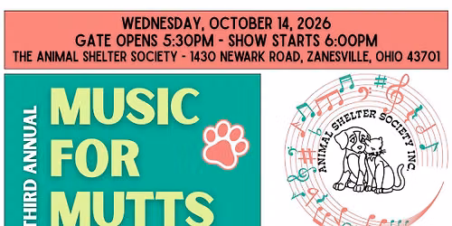 Third Annual Music for Mutts