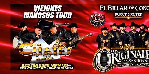 VIEJONES  MA\u00d1OSOS TOUR 2026 EN CONCORD 