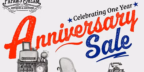 Anniversary sale