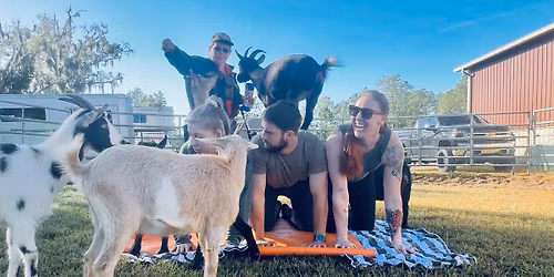 Goat Yoga at Victory Farms 8:45AM or 10AM