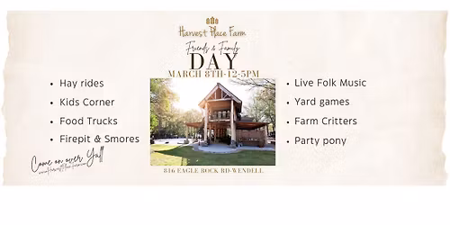 Harvest Place Farm Friends & Family Day