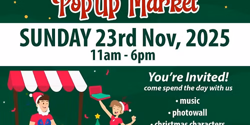 Kickstart to Christmas Pop up Market