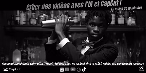 Cr\u00e9er une vid\u00e9o pro avec l'IA et CapCut !