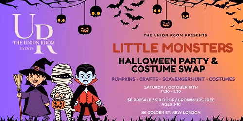 Little Monsters Halloween Party & Costume Swap