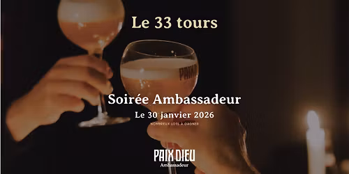 Soir\u00e9e Paix Dieu