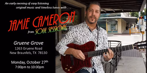 Jamie Cameron from SOUL SESSIONS