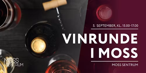 Vinrunde i Moss 5. september 2026