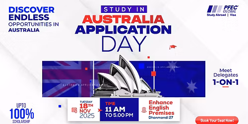 PFEC GOLBAL: Australia Application Day Nov 2025