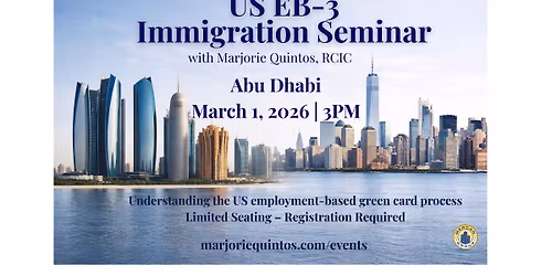 U.S. EB-3 Immigration Seminar