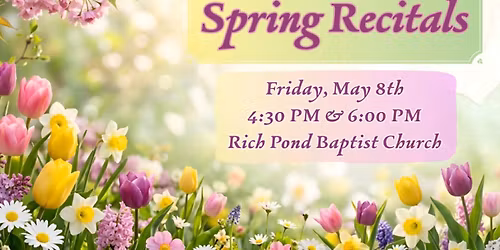 Spring Recitals