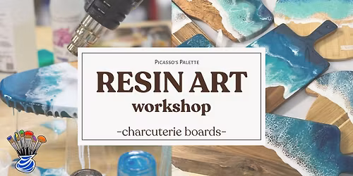 Resin Charcuterie Boards - Workshop