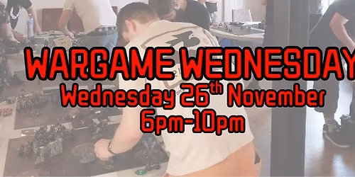 Wargame Wednesday! 