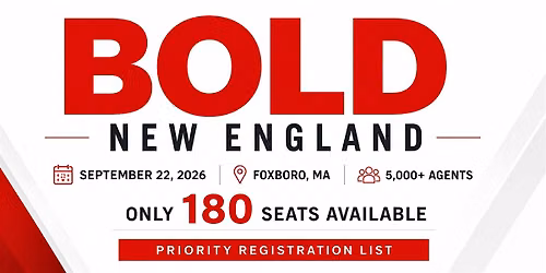 BOLD New England Priority Registration List