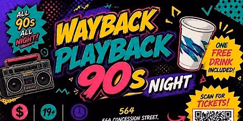 Wayback Playback 90s Night