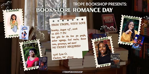 Bookstore Romance Day by Trope Bookshop