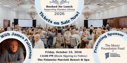 Booked for Lunch: Supporting Manatee Library 2026