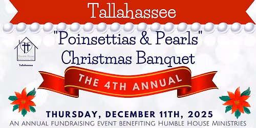 Poinsettias & Pearls Christmas Banquet