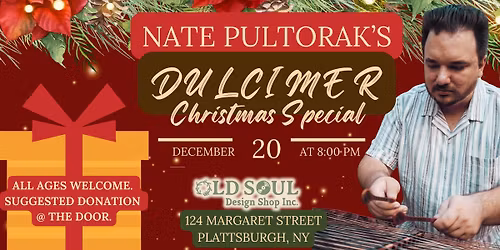 Nate Pultorak's Dulcimer "Christmas Special" @ OLD SOUL