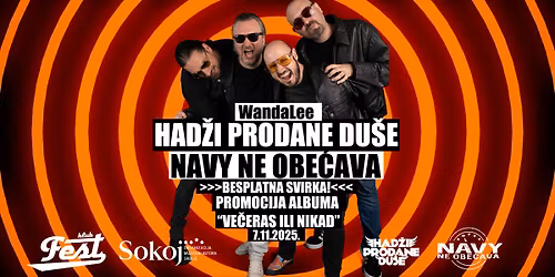 Navy ne obe\u0107ava \u2605 Had\u017ei prodane du\u0161e \u2605 WandaLee >> BESPLATNA SVIRKA<< Fest, Zemun