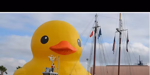 World largest rubber duck at coachman park