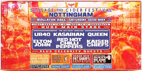 Sausage and Cider Festival - Nottingham 2026