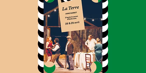 \u276a\u276a A l'affiche \u276b\u276b  La Terre Anne Barbot