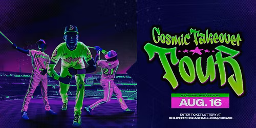 Cosmic Takeover Tour - Worcester Red Sox vs Tri-City Chili Peppers at Polar Park