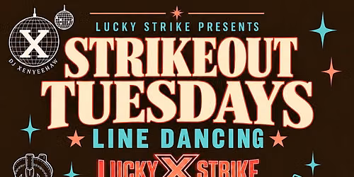 LINE DANCING @ Moorpark's Lucky Strike