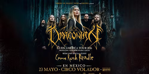 Draconian & Emma Ruth Rundle en M\u00e9xico
