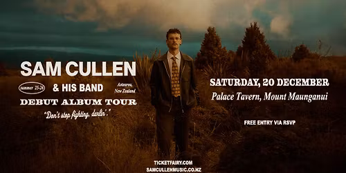 SAM CULLEN & HIS BAND | PALACE TAVERN, MT MAUNGANUI