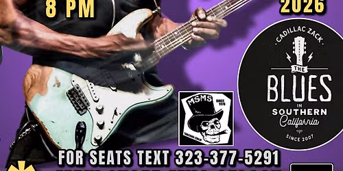 DENNIS JONES - Blues-Rock Guitar Great from LA - in Tarzana!