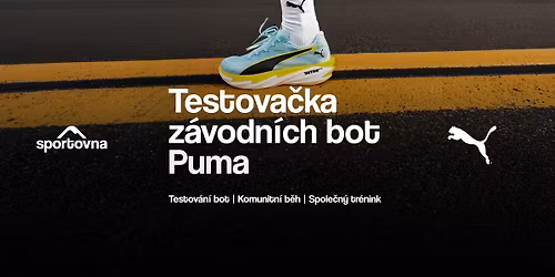 Testov\u00e1n\u00ed b\u011b\u017eeck\u00fdch bot Puma | 19. 5. 2026 | Brno | Komunitn\u00ed b\u011bh | Spole\u010dn\u00fd tr\u00e9nink