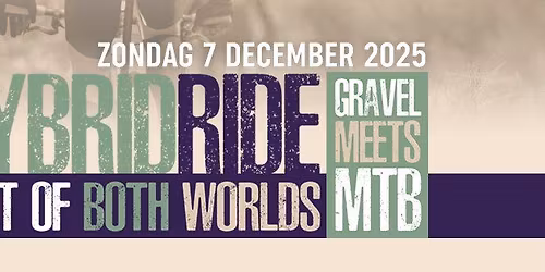 THE HYBRID RIDE - gravel meets mtb: best of both worlds.