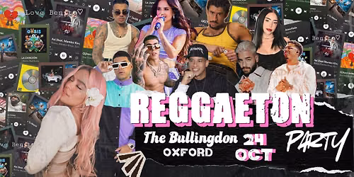 Reggaeton Party (Oxford) October 2026