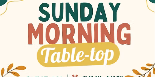 Swinnow Table-Top Sale