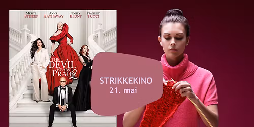 Strikkekino - Film: The Devil Wears Prada 2