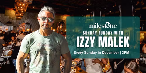 Sunday Funday with Izzy Malek Every Sunday in December!