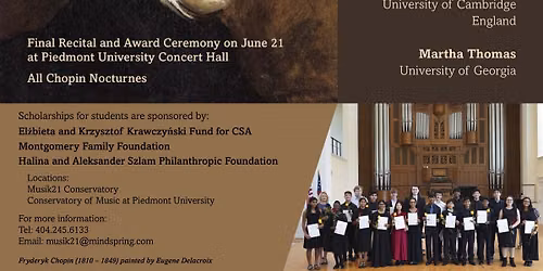 Atlanta Festival Academy - Finale Concert at Byers Theatre - Sandy Springs Performing Arts